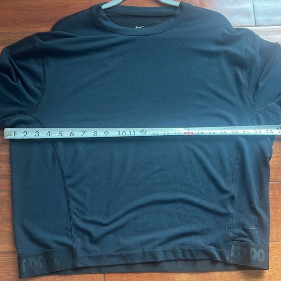 Nike Size Large Dri-Fit Black Pullover Sweatshirt Black - Picture 8 of 10
